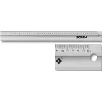 Sola -LAB 300 - Règle rigide en aluminium, dimensions : 300 x 50 x 5 mm