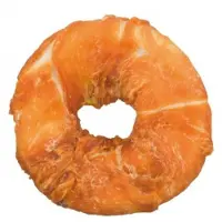 Brekz Rawhide Donut de peau de boeuf au poulet pour chien