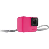 GoPro Housse Et Cordon Rose Électrique (acsst-011)