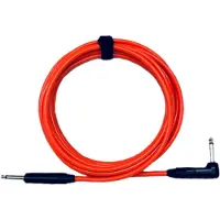 Tasker T33 Red 3m c?ble guitare jack TS 6,35 mm
