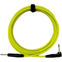 Tasker T33 Yellow 3m c?ble guitare jack TS 6,35 mm