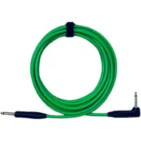 Tasker T33 Green 9m c?ble guitare jack TS 6,35 mm