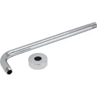 Wiesbaden UniMatch bras de douche avec fixation murale 35 cm chrome 29.3880