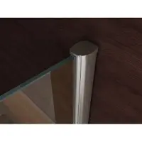 Wiesbaden Comfort Douche à l'italienne 1300 x 2000 x 10 mm verre clair nano/chrome 20.3818