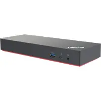 Lenovo ThinkPad Thunderbolt 3 Workstation Gen 2, câble, Thunderbolt 3, 10, 100, 1 000 Mbit/s, noir, 3 840 x 2 160 px,