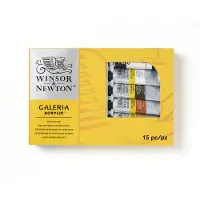 Winsor & Newton Galeria Acrylic Complete Painting set 15pcs (60 ml)