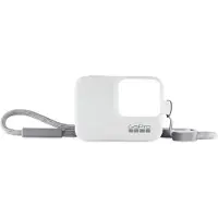 GoPro Housse + Cordon White (GoPro HERO 5, 6 & 7)