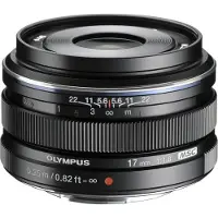 Olympus M.Zuiko Digital ED 17 mm f/1.8 Noir