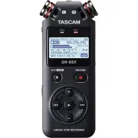 Tascam Enregistreur PCM portatif Tascam DR-05X avec interface audio Noir