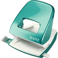 Leitz Perforateur 5008 Wow , métallique-bleu glacier
