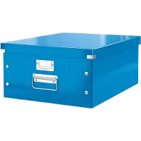 Leitz Boîte de rangement Click + Store , en carton, pour format A3, bleu
