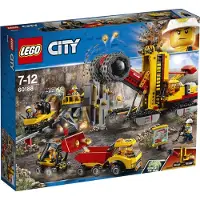 LEGO Des professionnels de l'exploitation minière sur le site d'extraction (60188, City)