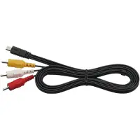 Sony Câble vidéo/audio VMC 15MR2 - Phono RCA x 3 (M) - Connecteur du caméscope (M) - 1.5 m