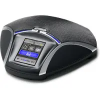 Konftel 55Wx - Système de conférence Bluetooth pour téléphone de conférence - argent, Noir réglisse - pour 55Wx