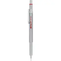 Rotring Silver Retractable Push Button Tip 1904445 Pen Enfants