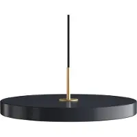 UMAGE Suspension , Asteria, dimmable, Noir, Salon / séjour, Métal, Design