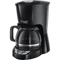 Russell Hobbs Textures Plus 22620-56 - cafetière - noir ultra brillant/mat