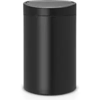 Brabantia Touch Bin 40 Litres Matt Black