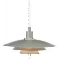 Markslöjd Suspension , KIRKENES, dimmable, Gris, Salon / séjour, Métal, Moderne