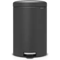 Brabantia Poubelle ? p?dale Brabantia NewIcon 20 Litres Infinite Grey
