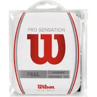 Wilson Pro Sensation Tennis Overgrip 12 Units Noir