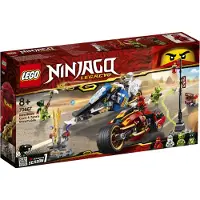 LEGO Ninjago La moto de Kai et le scooter des neiges de Zane 70667