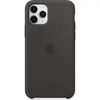 Apple iPhone 11 Pro Back Cover Silicone Noir