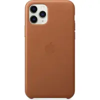 Apple iPhone 11 Pro Back Cover Cuir Havane