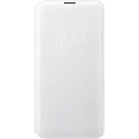 Samsung Galaxy S10e Étui Led View Blanc/Jaune