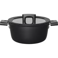 Fiskars Hard Face casserole 3,5L, 22cm avec couvercle