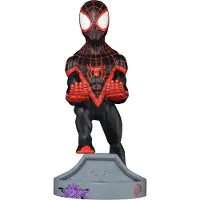 Exquisite Gaming Marvel Spiderman figurine Miles Morales support de serrage Cable guy 21cm
