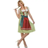 MOM Oktoberfest Woman Costume Vert M-L Enfants