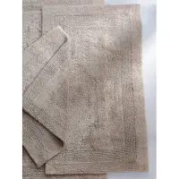 Cawö Tapis de Bain Cawö Uni Réversible Sand-60 x 100 cm