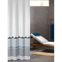 Sealskin Rideau de Douche Sealskin Marrakech Bleu