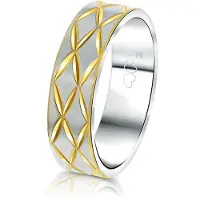 Lucardi Bague or / argent