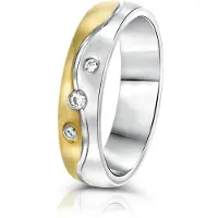 Lucardi Bague or / argent