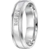 Lucardi Bague argent / transparent