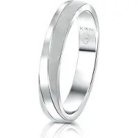 Lucardi Bague 'Sydney' argent