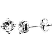 Lucardi Boucles d'oreilles argent