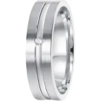 Lucardi Bague argent / transparent