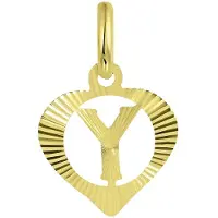 Lucardi Pendentif 'Buchstabe' or