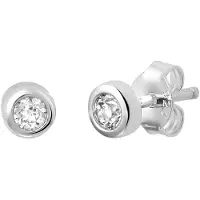 Lucardi Boucles d'oreilles argent