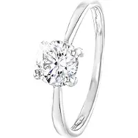 Lucardi Bague argent / transparent