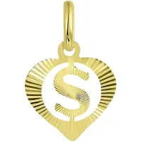 Lucardi Pendentif 'Buchstabe' or