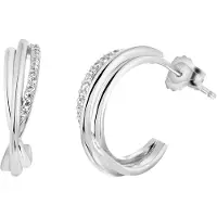 Lucardi Boucles d'oreilles argent