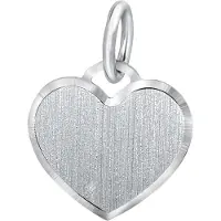 Lucardi Pendentif 'Basic' argent