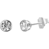 Lucardi Boucles d'oreilles argent