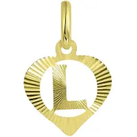 Lucardi Pendentif 'Buchstabe' or