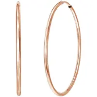 Lucardi Boucles d'oreilles 'More Stories' or rose