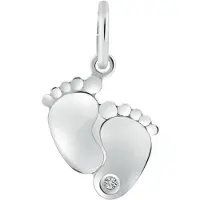 Lucardi Pendentif 'Basic' argent